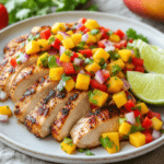 Grilled Chicken with Mango Salsa