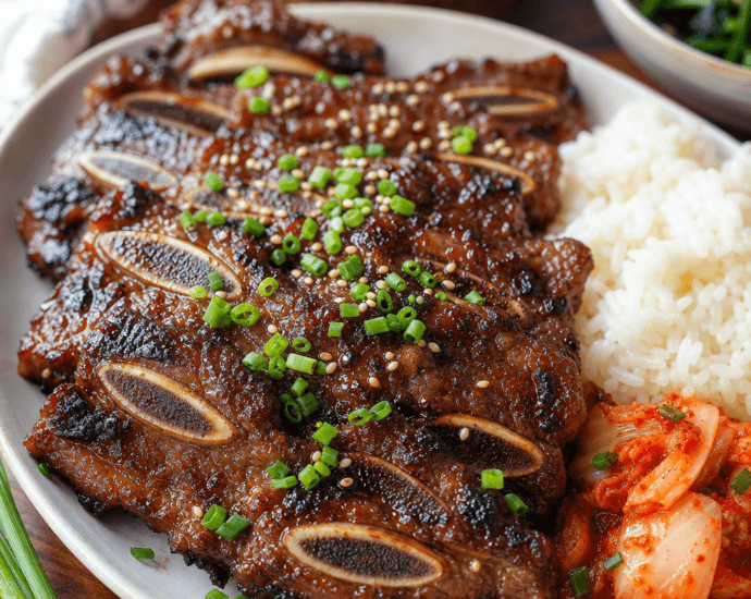 Korean BBQ Beef Short Ribs (Galbi)