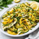 Grilled Zucchini and Squash Ribbons