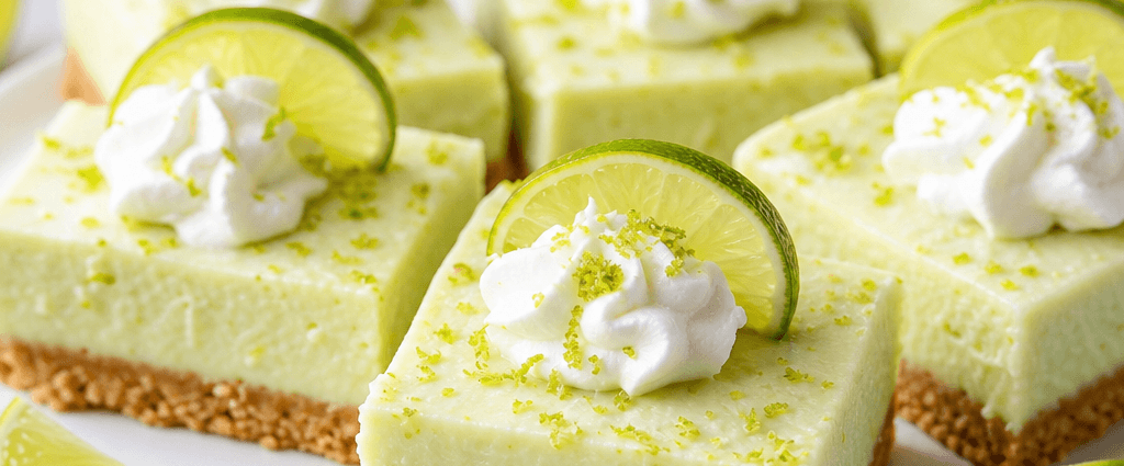 Frozen Key Lime Pie Bars