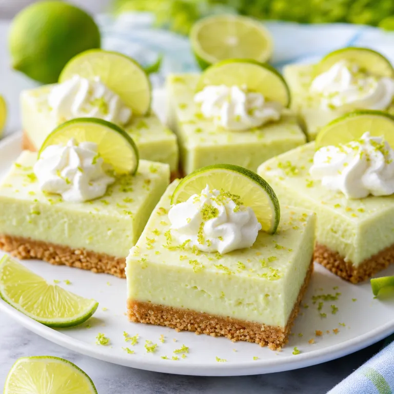 Frozen Key Lime Pie Bars