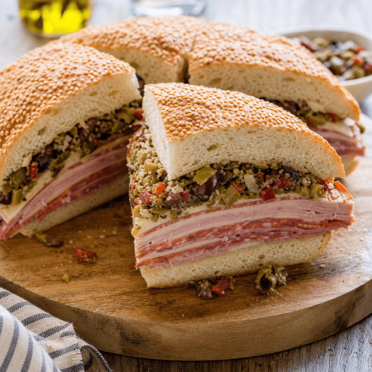 Italian Muffuletta Sandwich