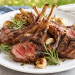 Grilled Lamb Chops with Rosemary and Garlic