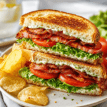 BLT with Basil Mayo on Sourdough