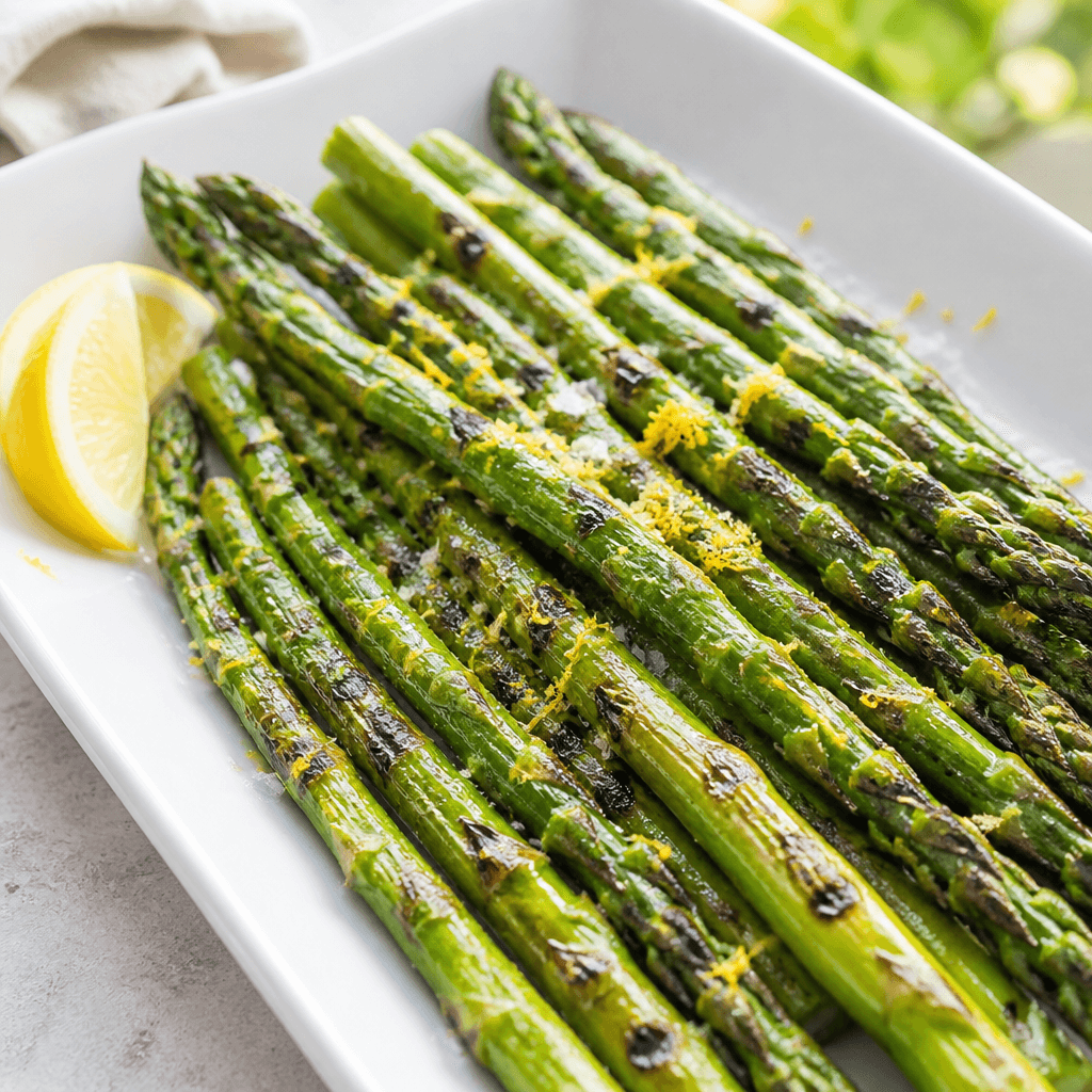Grilled Asparagus with Lemon Zest