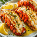 Grilled Garlic Butter Lobster Tails