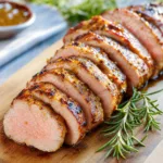 Maple Mustard Grilled Pork Tenderloin