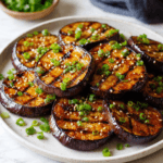 Grilled Eggplant with Miso Glaze