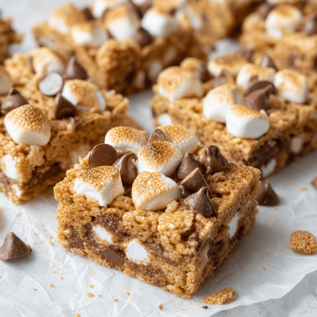 No-Bake S'mores Bars