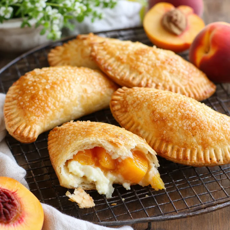 Peaches and Cream Hand Pies