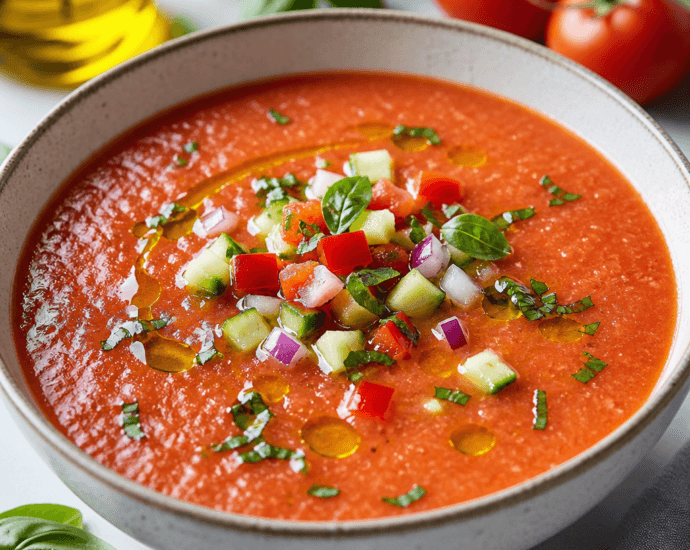 Refreshing Summer Gazpacho Recipe