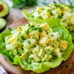 Avocado Egg Salad Lettuce Wraps
