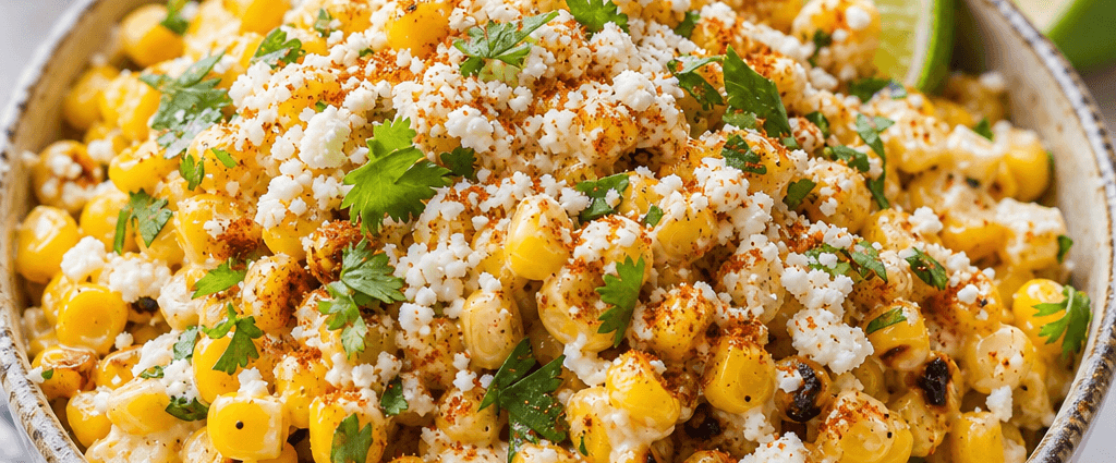 Mexican Street Corn Salad (Esquites)