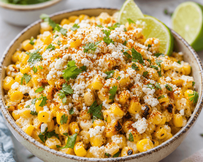 Mexican Street Corn Salad (Esquites)