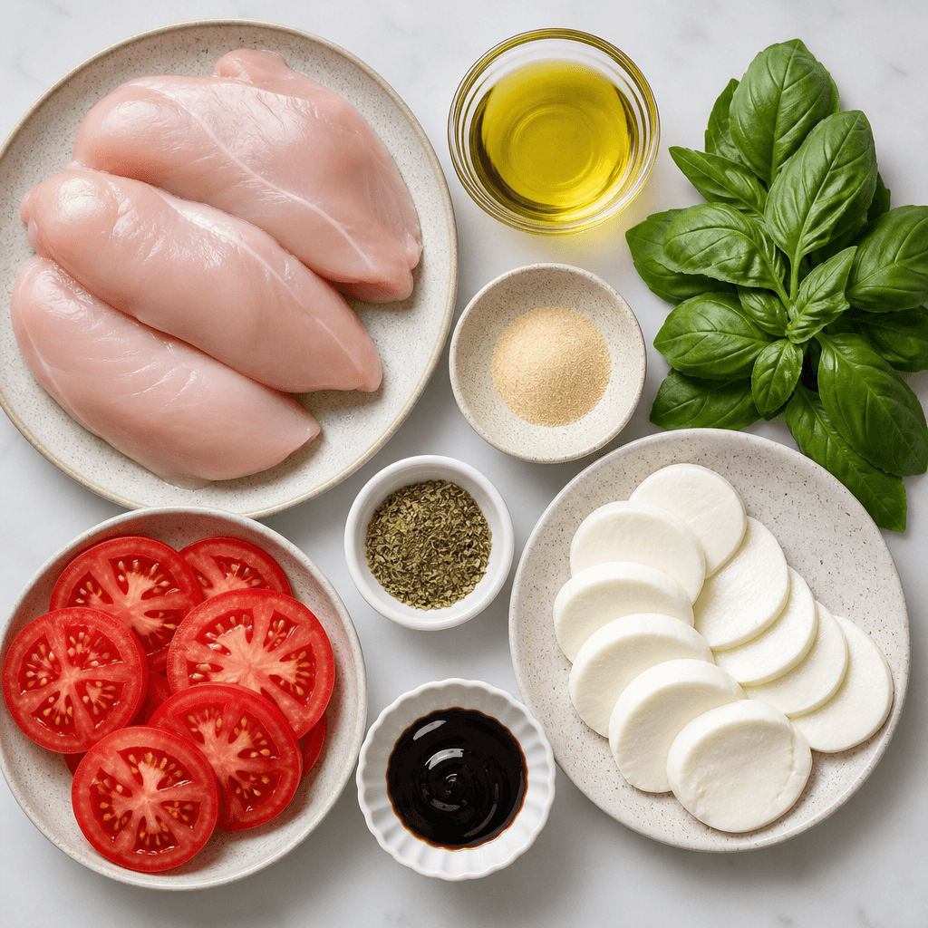 Caprese Chicken ingredients