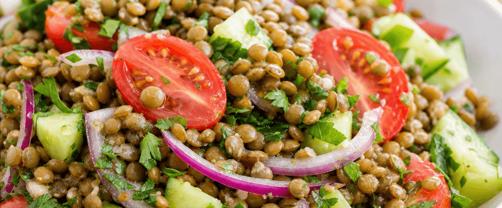Easy Instant Pot Lentil Salad