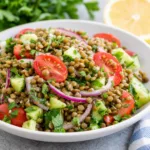 Easy Instant Pot Lentil Salad