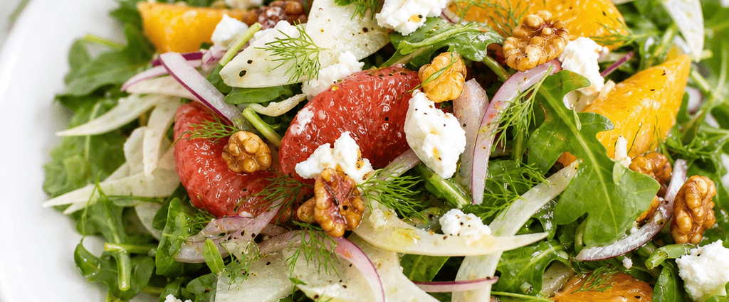 Arugula and Fennel Salad with Citrus Vinaigrette