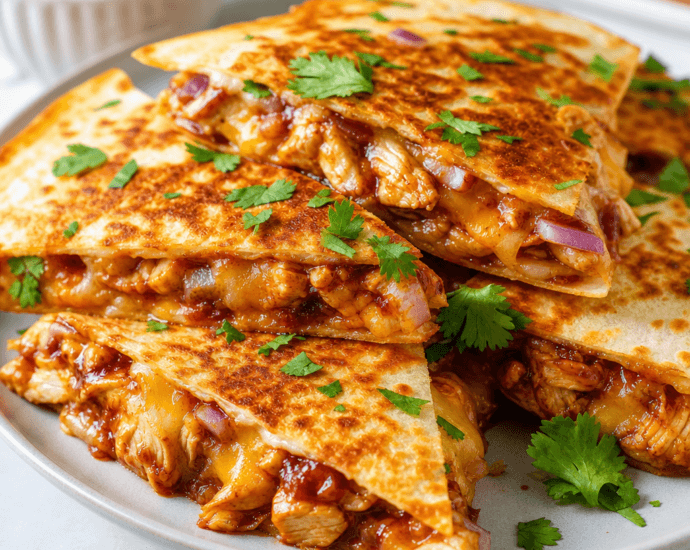 BBQ Chicken Quesadillas