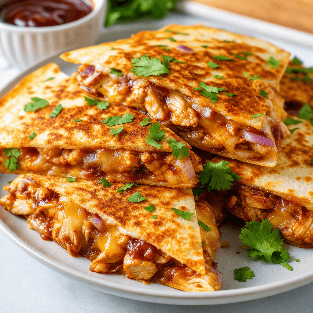 BBQ Chicken Quesadillas