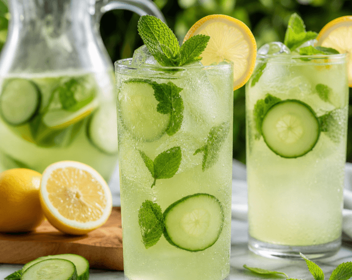 Cucumber Mint Lemonade