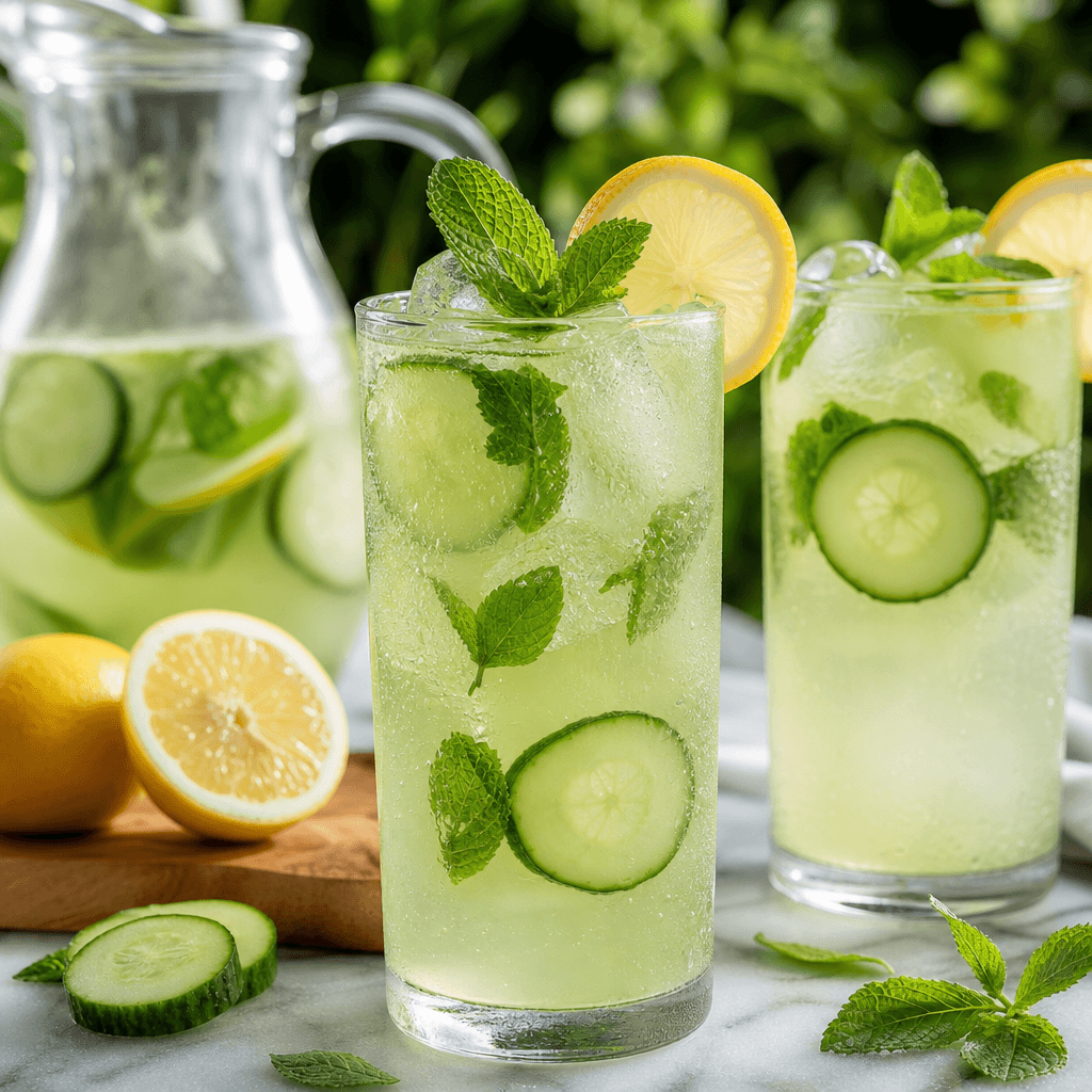 Cucumber Mint Lemonade