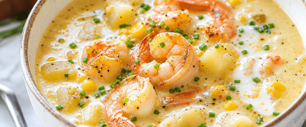 Shrimp and Corn Summer Chowder