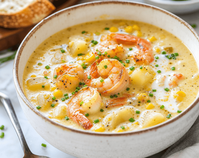 Shrimp and Corn Summer Chowder