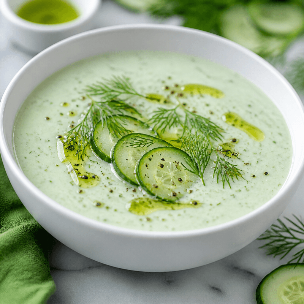 Chilled Cucumber Soup