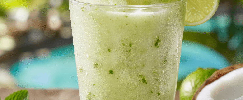 Frozen Coconut Mojito