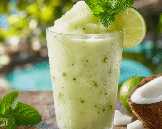 Frozen Coconut Mojito