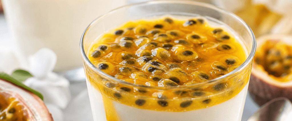 Passionfruit Panna Cotta