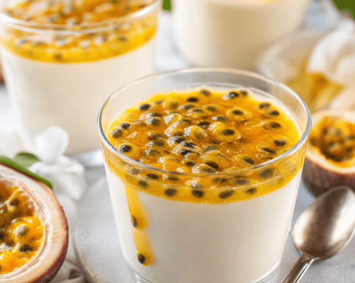 Passionfruit Panna Cotta