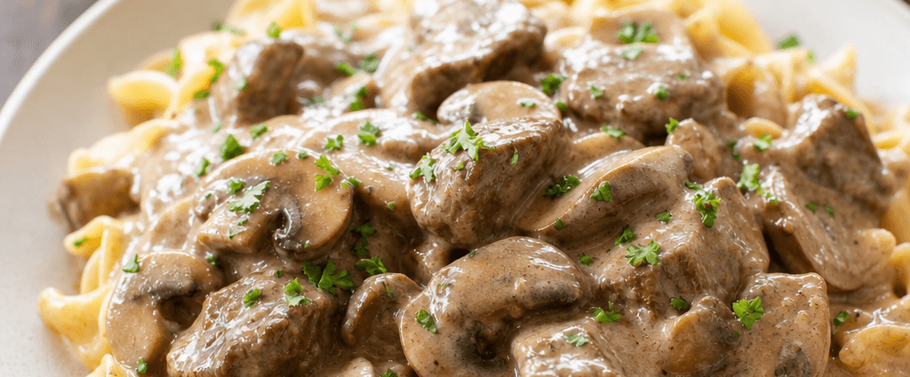Crockpot Beef Stroganoff