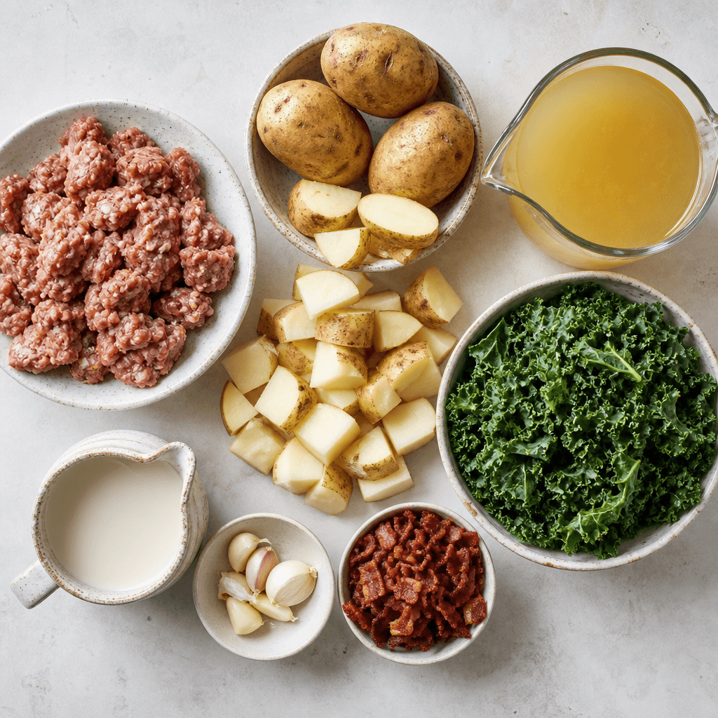 Zuppa Toscana ingredients