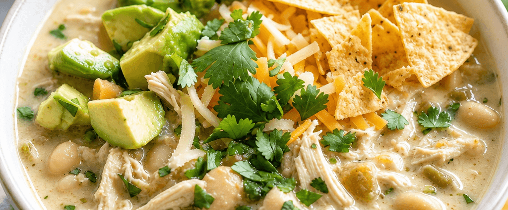 White chicken chili