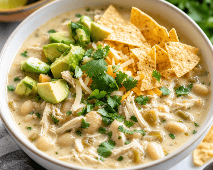 White chicken chili