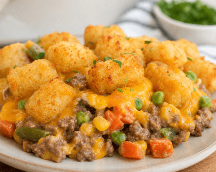 Crockpot Tater Tot Casserole