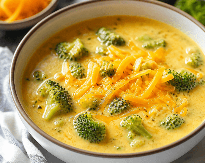 Broccoli cheddar soup