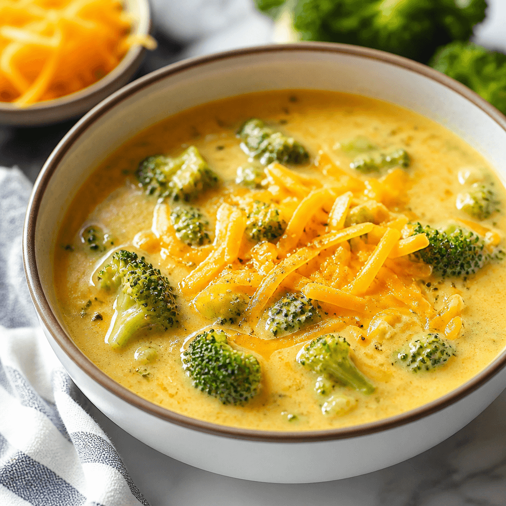 Broccoli cheddar soup