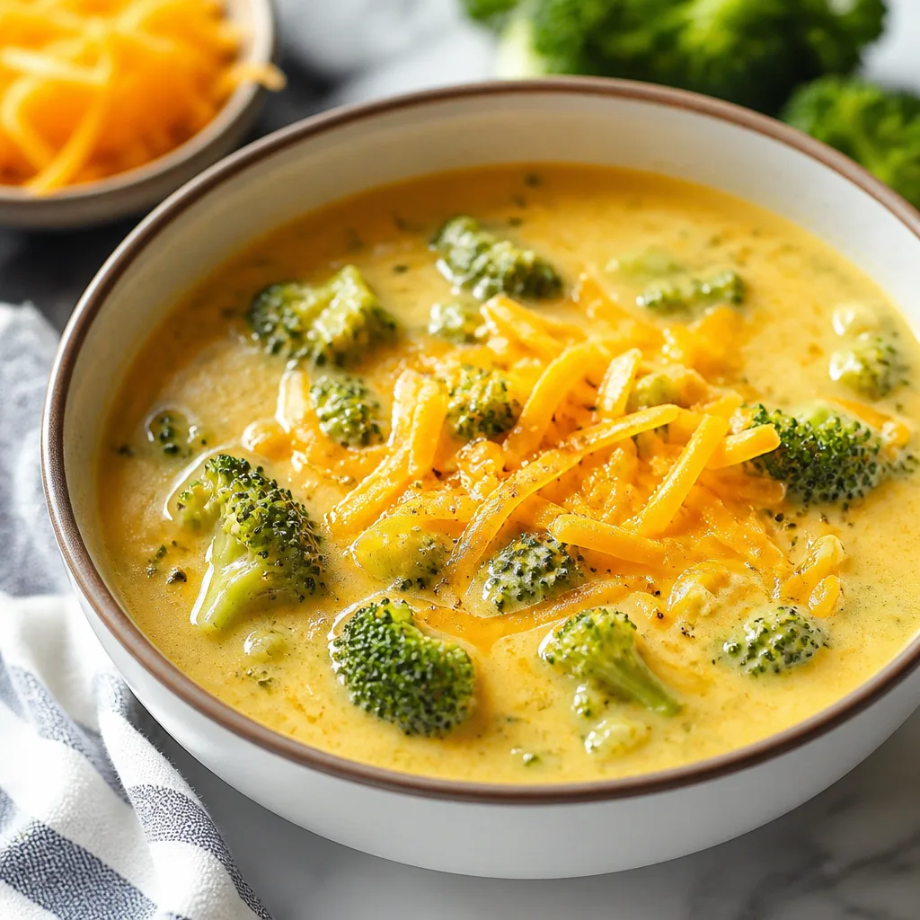 Broccoli Cheddar Soup