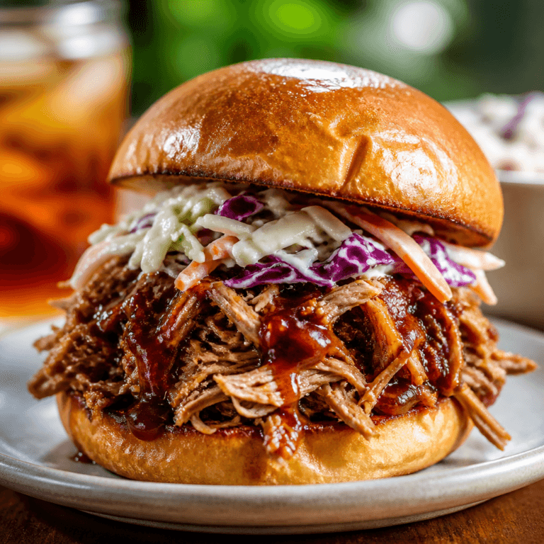 Slow Cooker Pulled Pork Recipe (Easy & Tender)