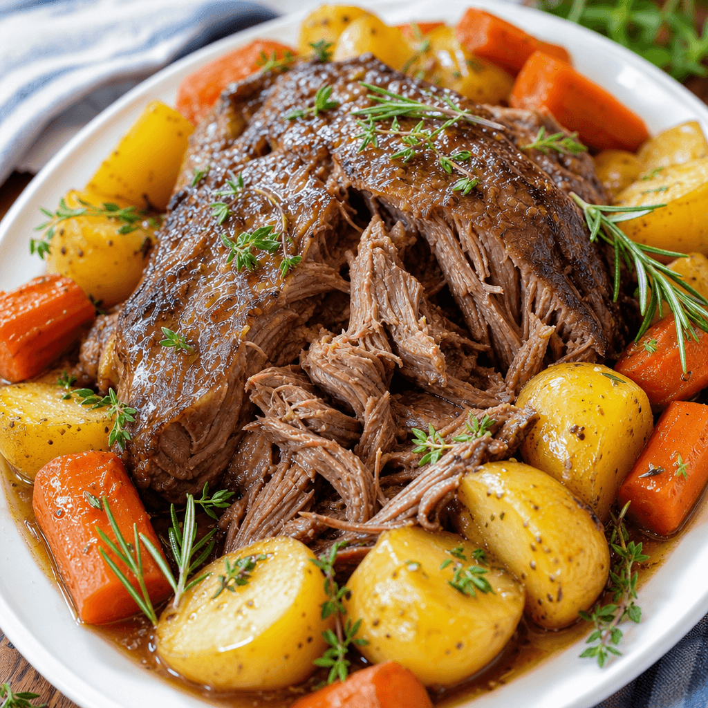 Hearty Crockpot Pot Roast