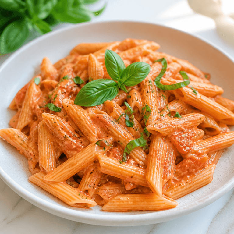Creamy Tomato Pasta (Ready in 30 Minutes)