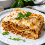Classic Lasagna with Creamy Bechamel Sauce
