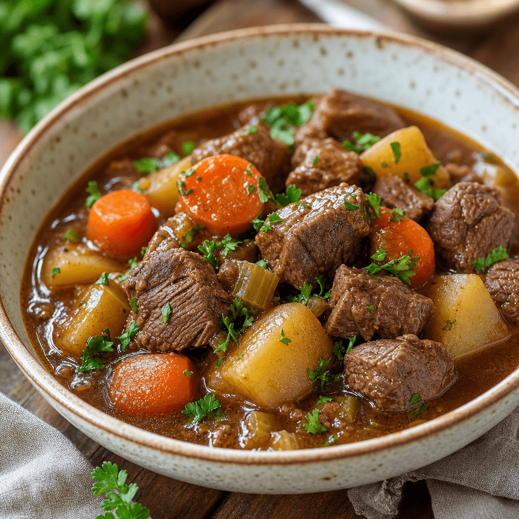 Cozy Crockpot Beef Stew