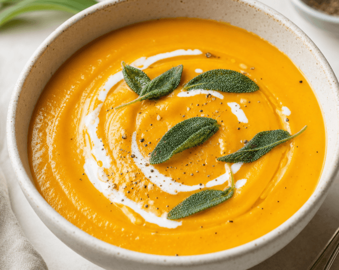 Cozy Fall Favorite Butternut Squash Soup