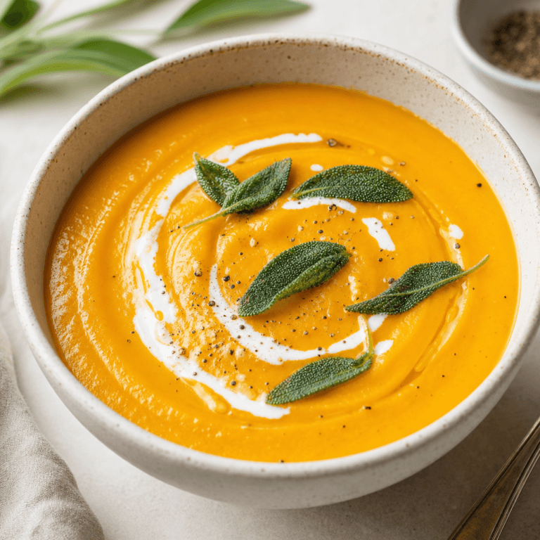 Cozy Butternut Squash Soup