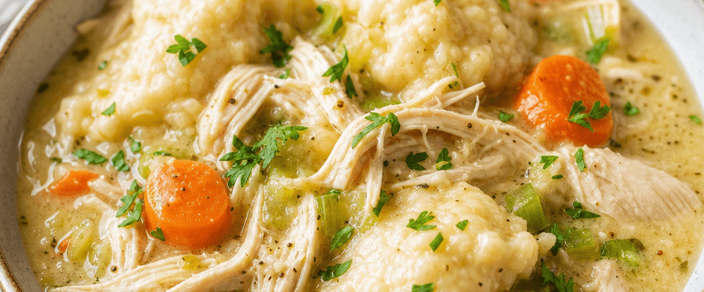 Cozy Instant Pot Chicken and Dumplings