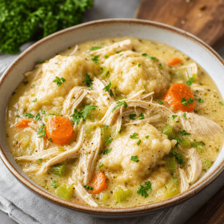 Cozy Instant Pot Chicken and Dumplings